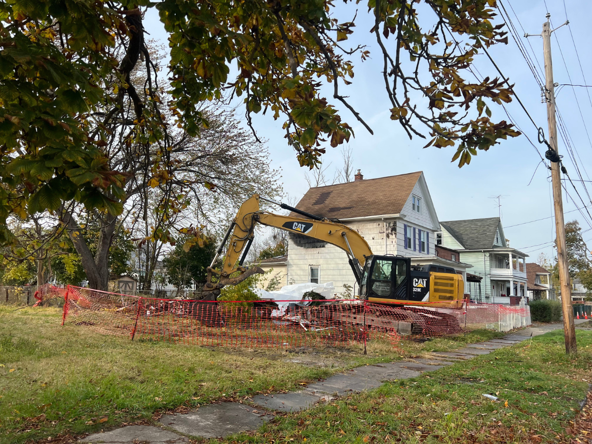 garage demolition Western New York